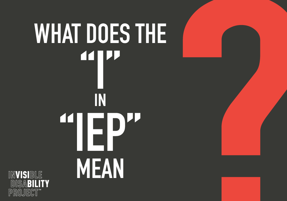 I in IEP?