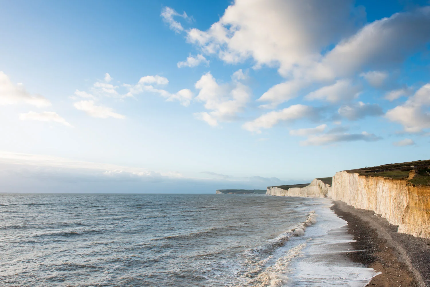 Seven Sisters from Birling Gap, Sussex, England