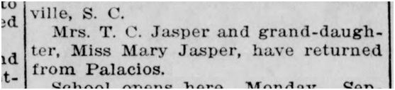 The Courier Gazette Saturday 5th September 1914. USA.