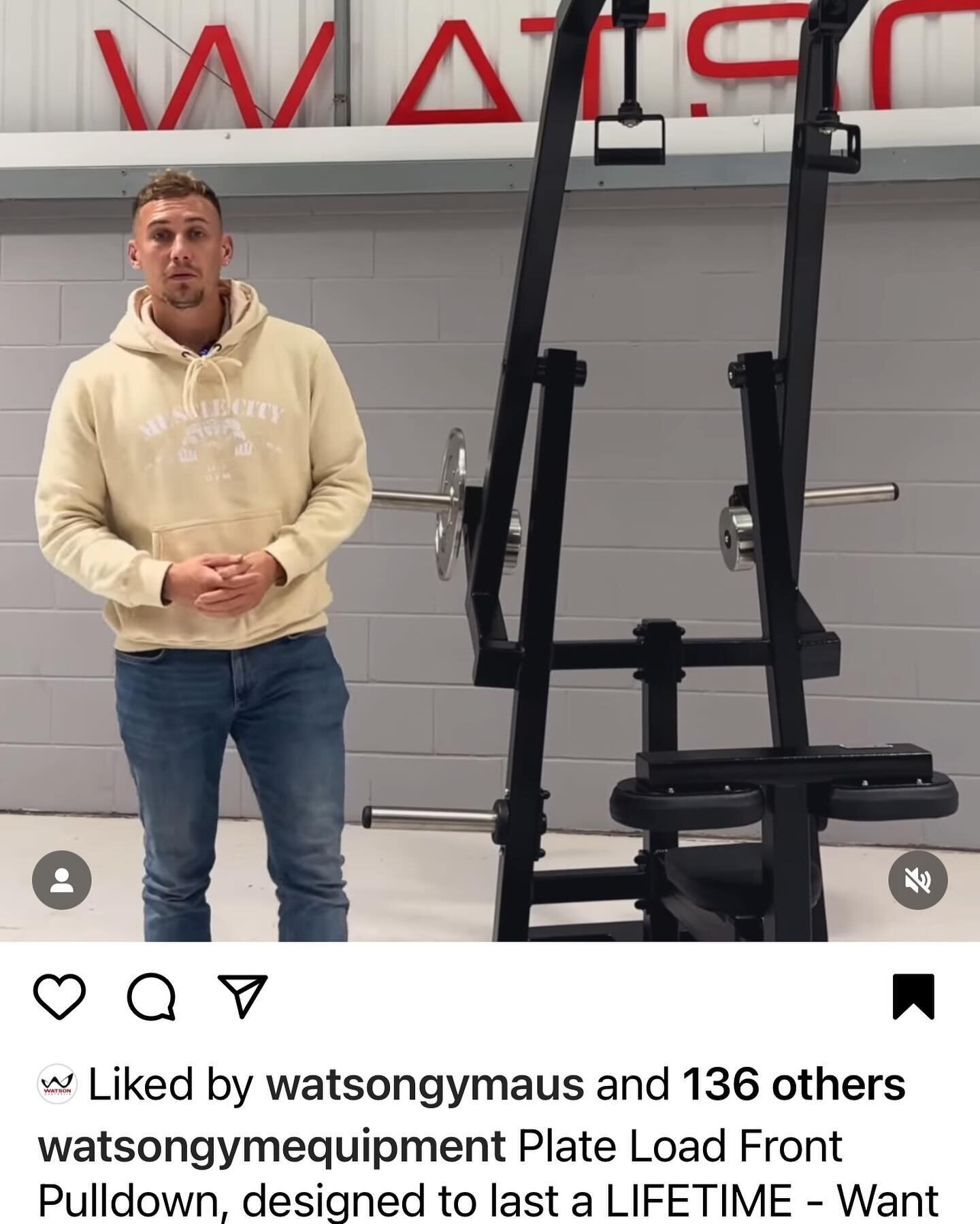 Just added another quality @watsongymequipment piece to our armoury at the @nept_alphington nest. Only the very best for our valued members. Thanks Nick Pang @watsongymaus for your friendly service. #health #fitness #fit #fitnessmodel #fitnessaddict 