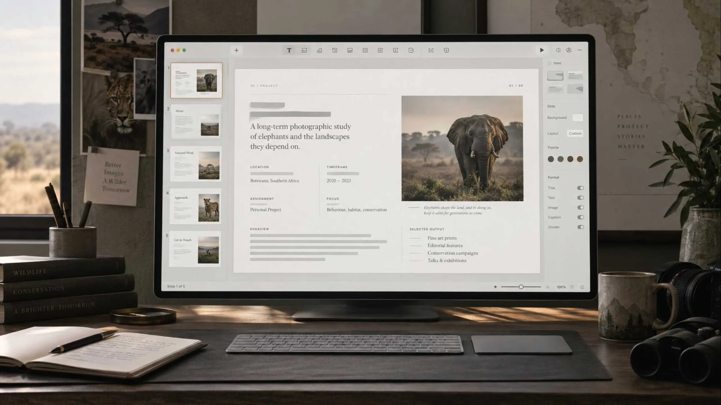 How to Create a Photography Portfolio Presentation