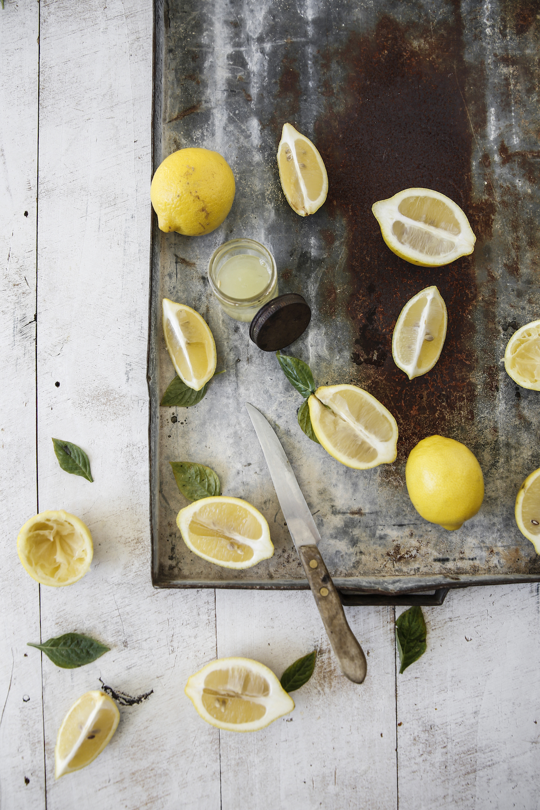 Lemons! On salads &amp; in hot or chilled water. A Vitamin C hit is good for your gut, your skin &amp; general wellbeing. 