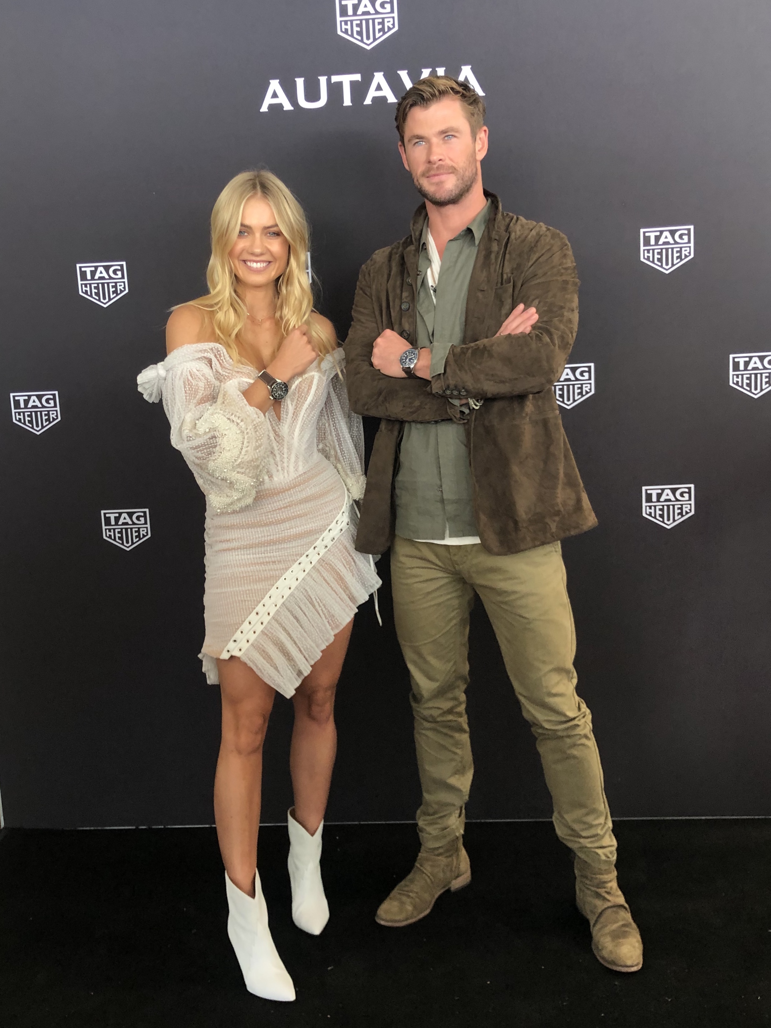 Elyse Knowles & Chris Hemsworth - Tag Heuer 2019 7.jpg