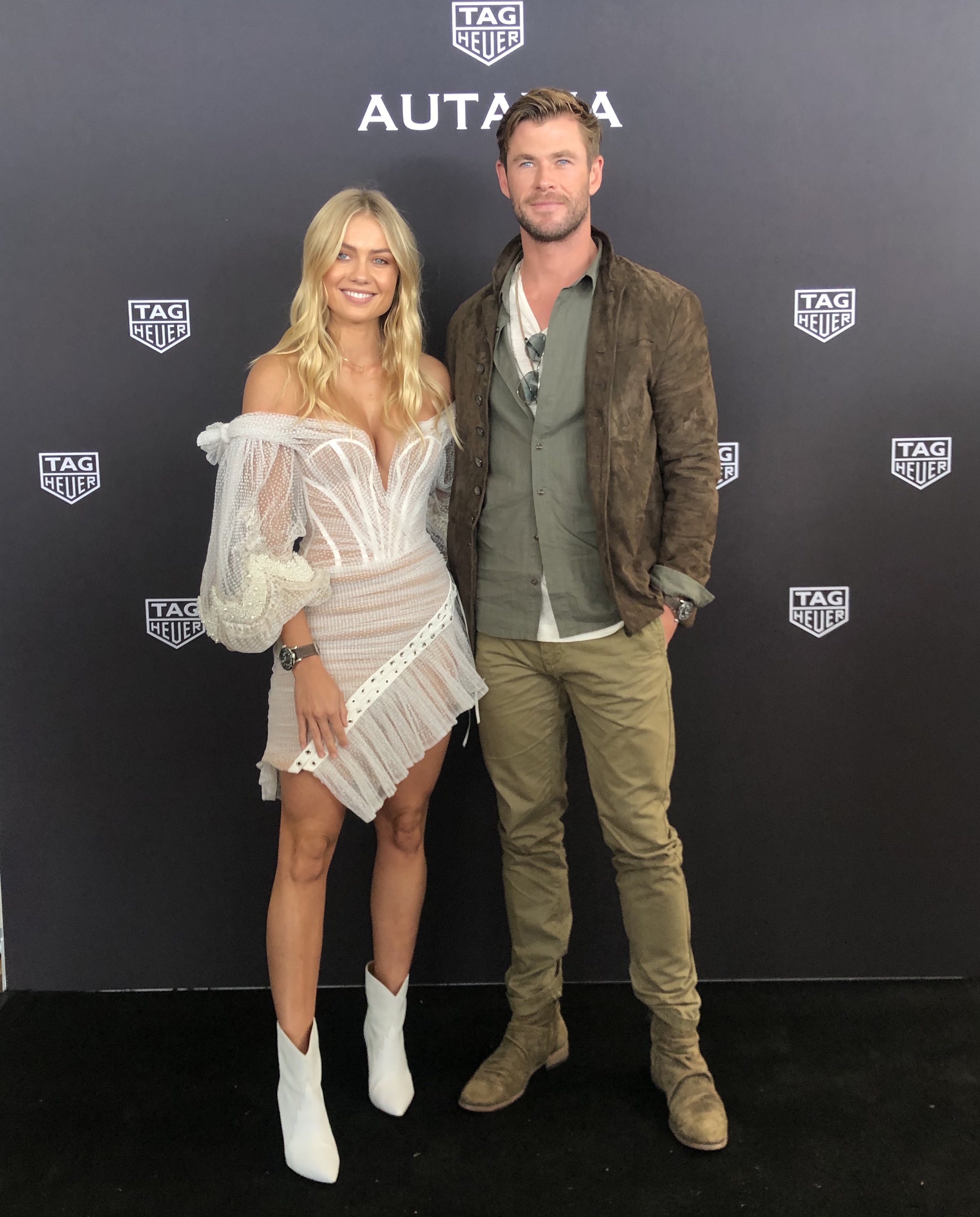 Elyse Knowles & Chris Hemsworth - Tag Heuer 2019 6.jpg