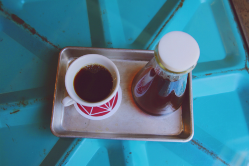 Tasty coffee at Blueprint