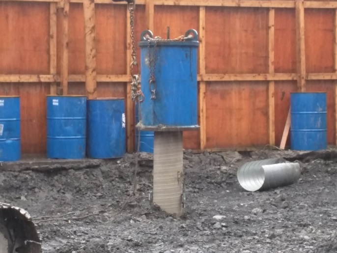 Testing Cast-in-Situ Piles for new LIDL store, East Wall, Dublin