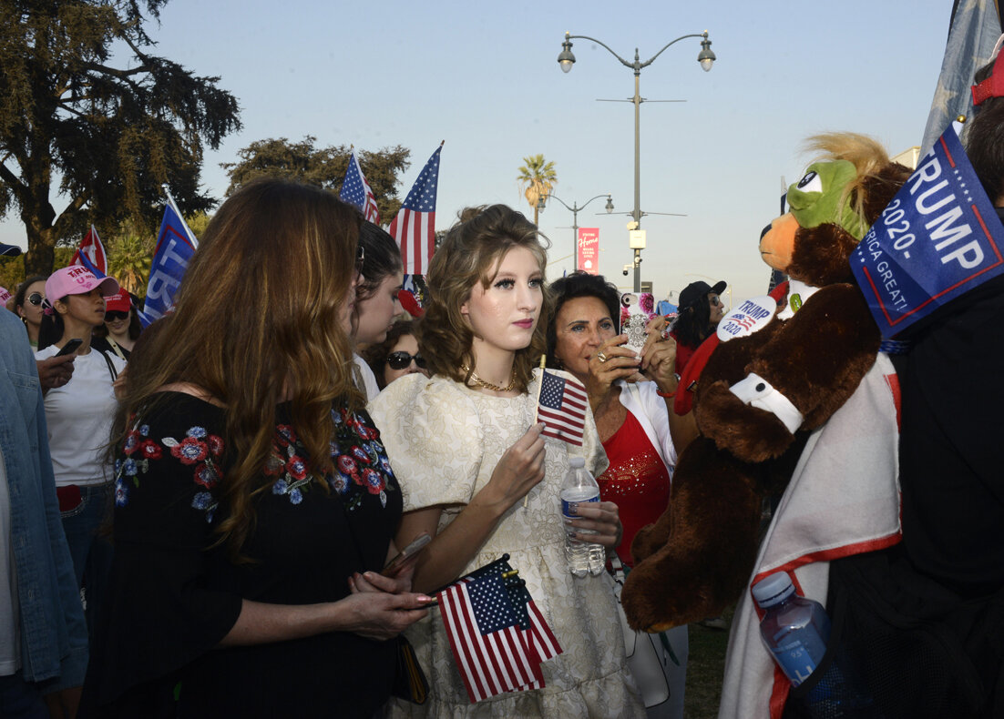  “TRUMP FOR PRESIDENT RALLY, Beverly Hills, CA 2020 