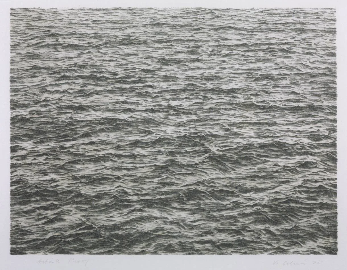 Vija Celmins - Ocean 2005