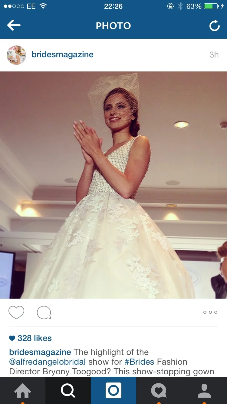 Love that Brides magazine mentioned x