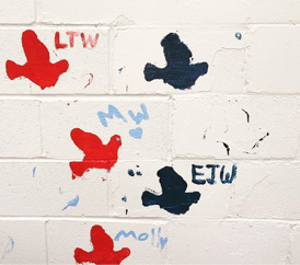 My family's addition to the Charleston Strong wall, downtown