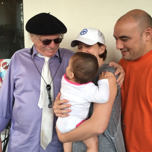 Baby Ruby meets Jazz Great Richie Cole.