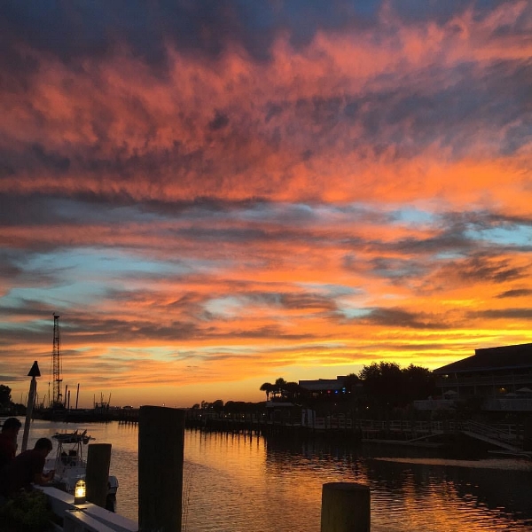 Shem Creek sunset