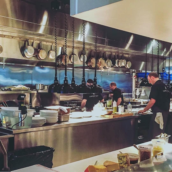 A look into the Edmund's Oast kitchen