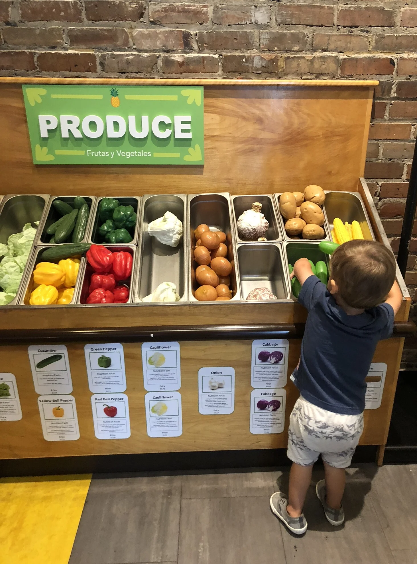 My son, Grant, at the Lowcountry Children’s Museum