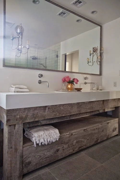 How To Use Reclaimed Barn Boards In The Bathroom Refreshed Designs