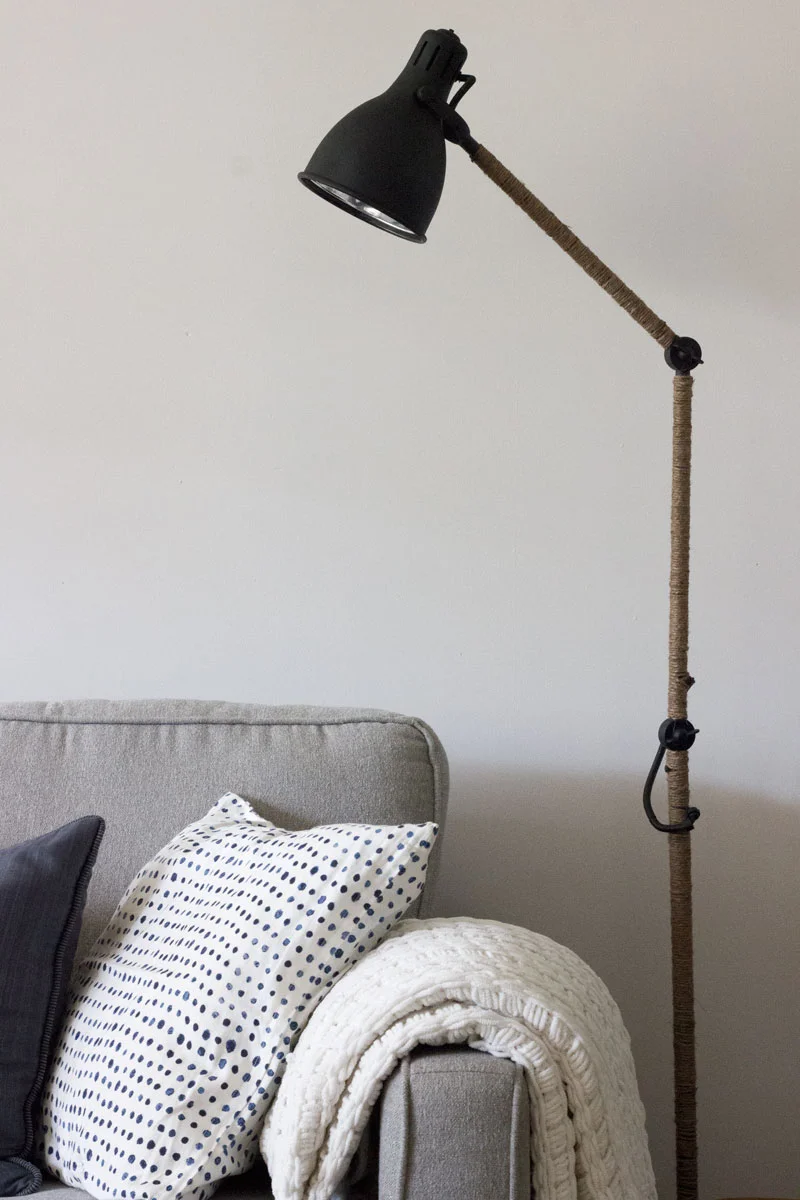 west elm inspired industrial floor lamp