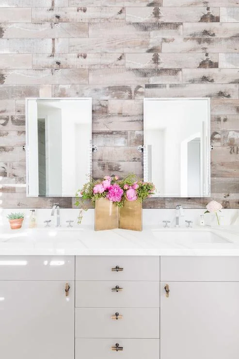 How To Use Reclaimed Barn Boards In The Bathroom Refreshed Designs