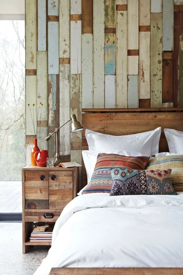 How to clean, prep and install reclaimed wood plank walls