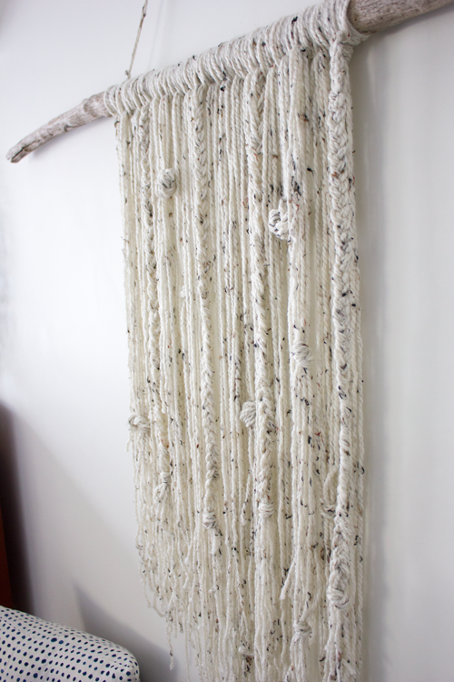 2 Diy Stick And Yarn Wall Hangings Refreshed Designs