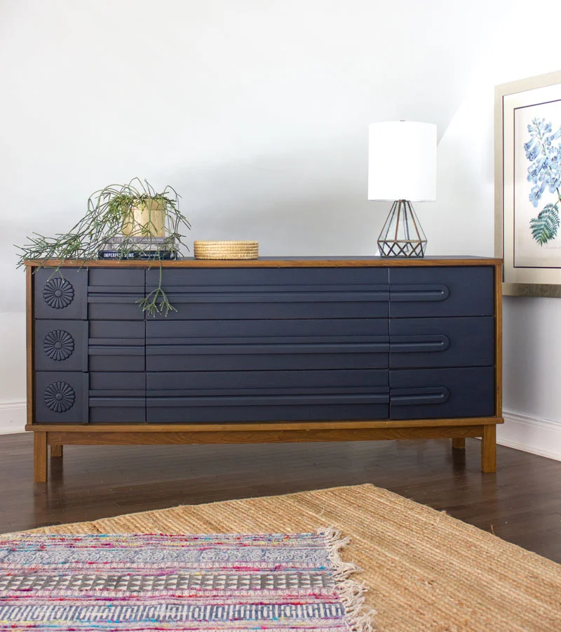 Using Fusion Paint to Refresh a '60's Dresser