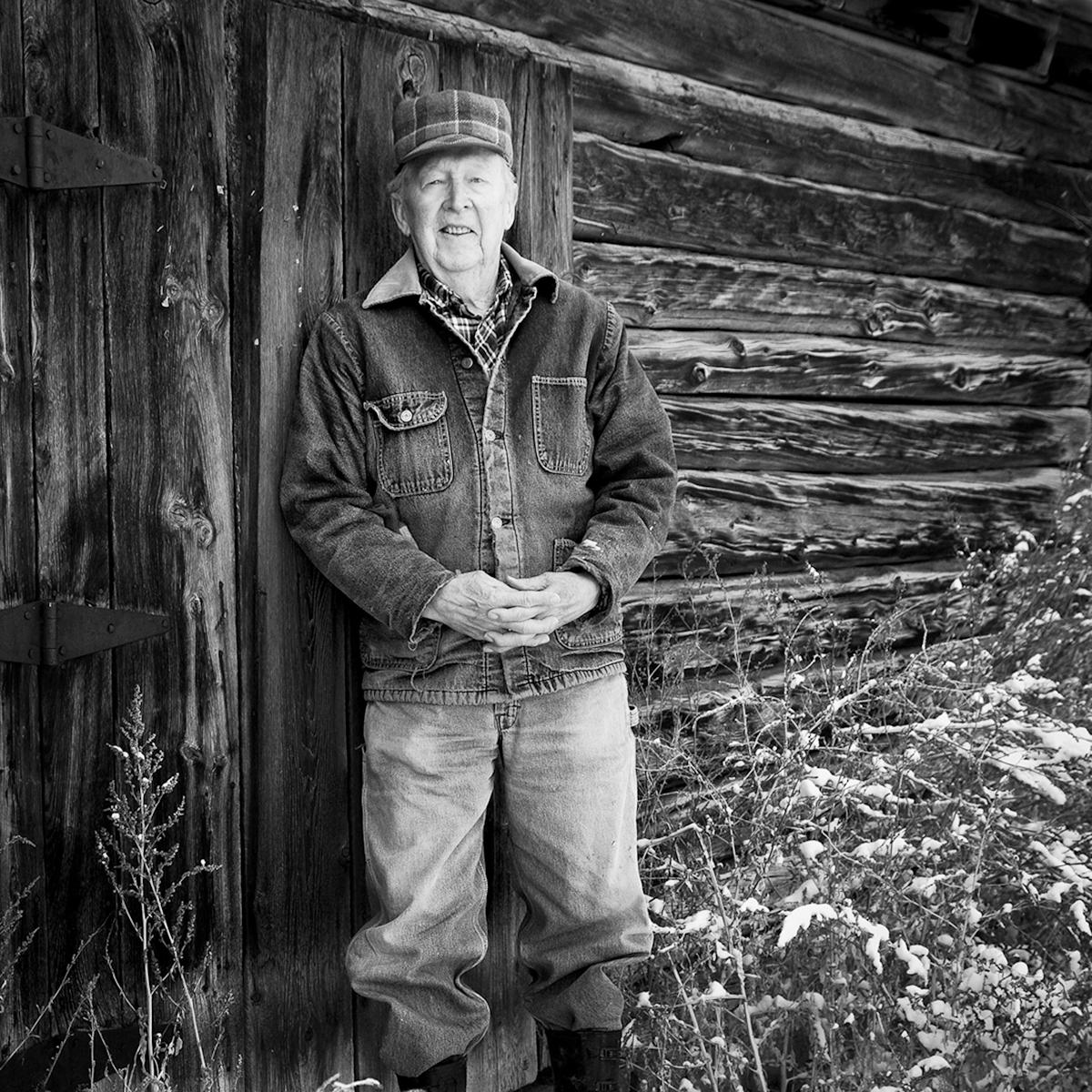   Burchell Hopkin, third generation farmer on his grandmother Mary’s original homestead. &nbsp;  