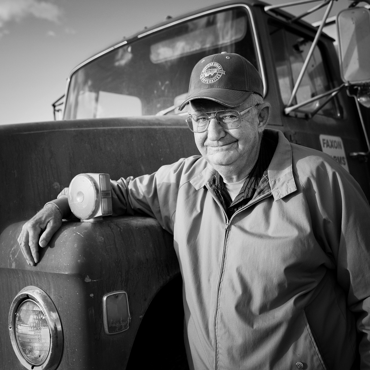   Don Faxon, 3rd generation farmer.     