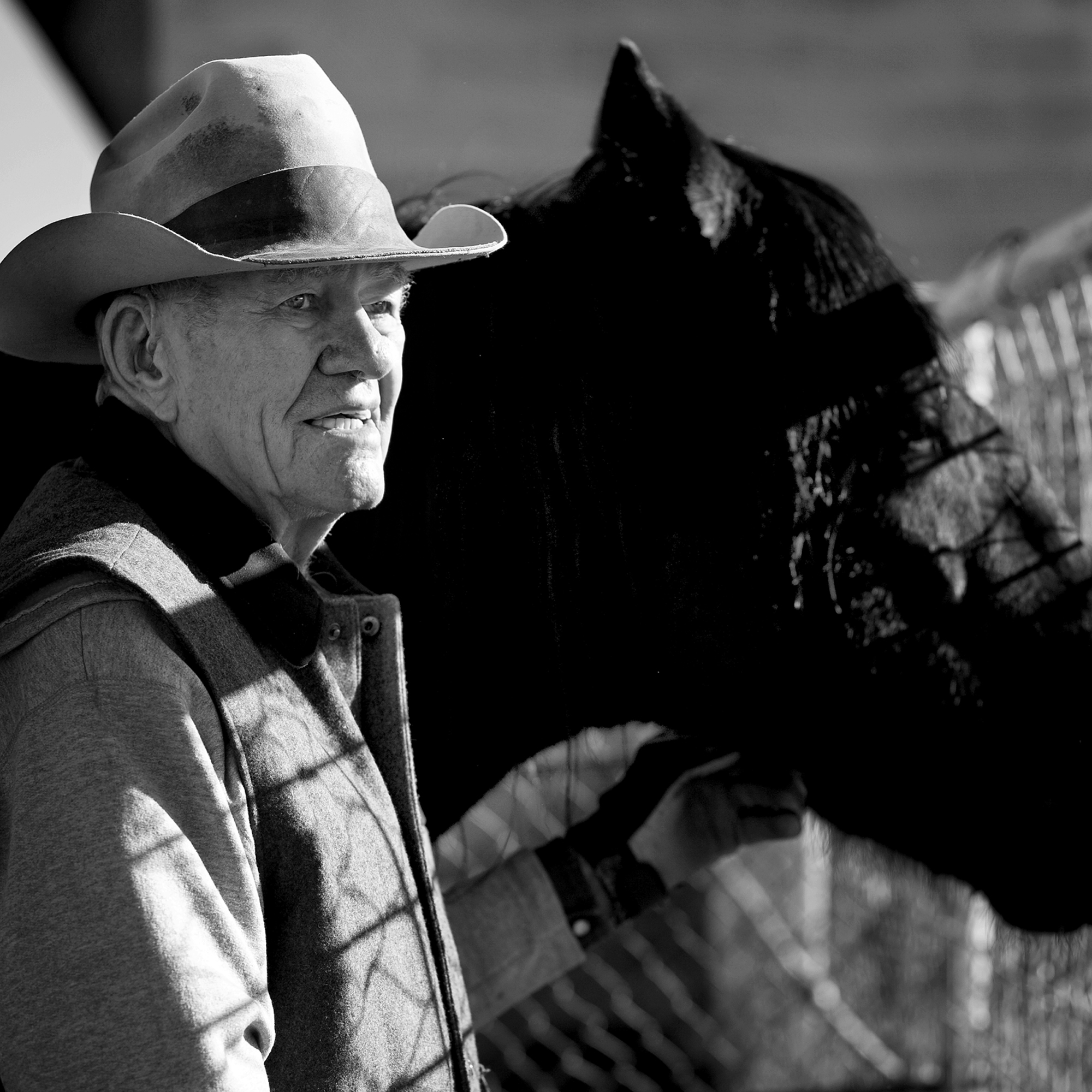  Early Jones with one of his Tennessee Walking horses. Earl passed away peacefully in 2015. &nbsp; 