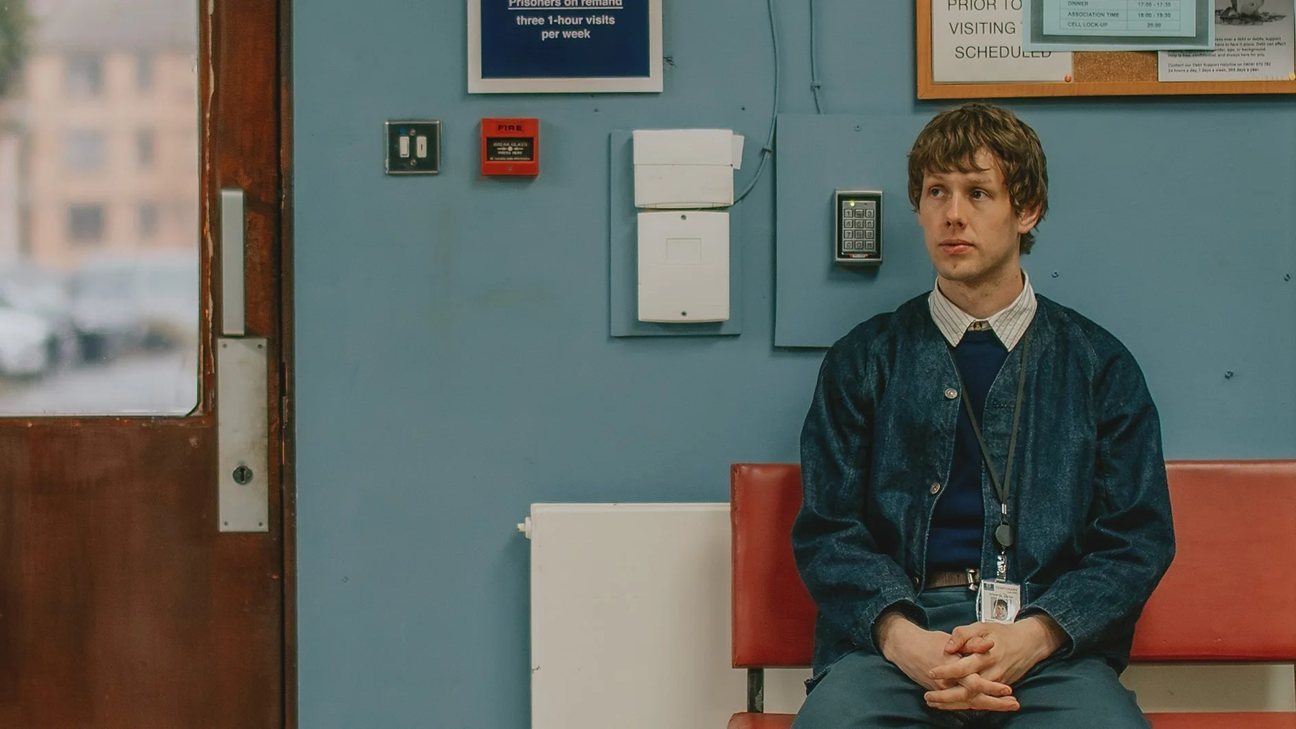  JAKE RICHARDS can be seen in Waiting For The Out which airs January 3rd on BBC One 