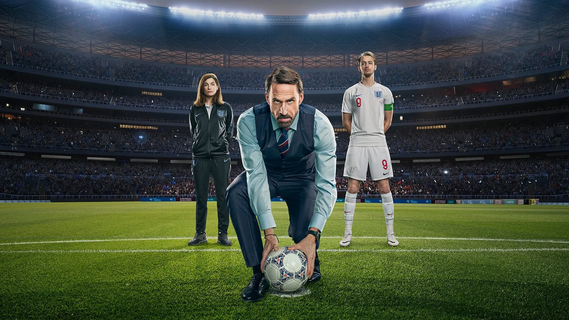  ‘Dear England’ designed by Stephen Campbell on BBC ONE from 24th May  