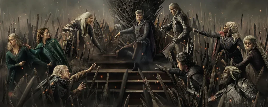 Crispin Green ACE edited episodes 1&amp;3 of House of the Dragon S3, out now on Sky Atlantic  