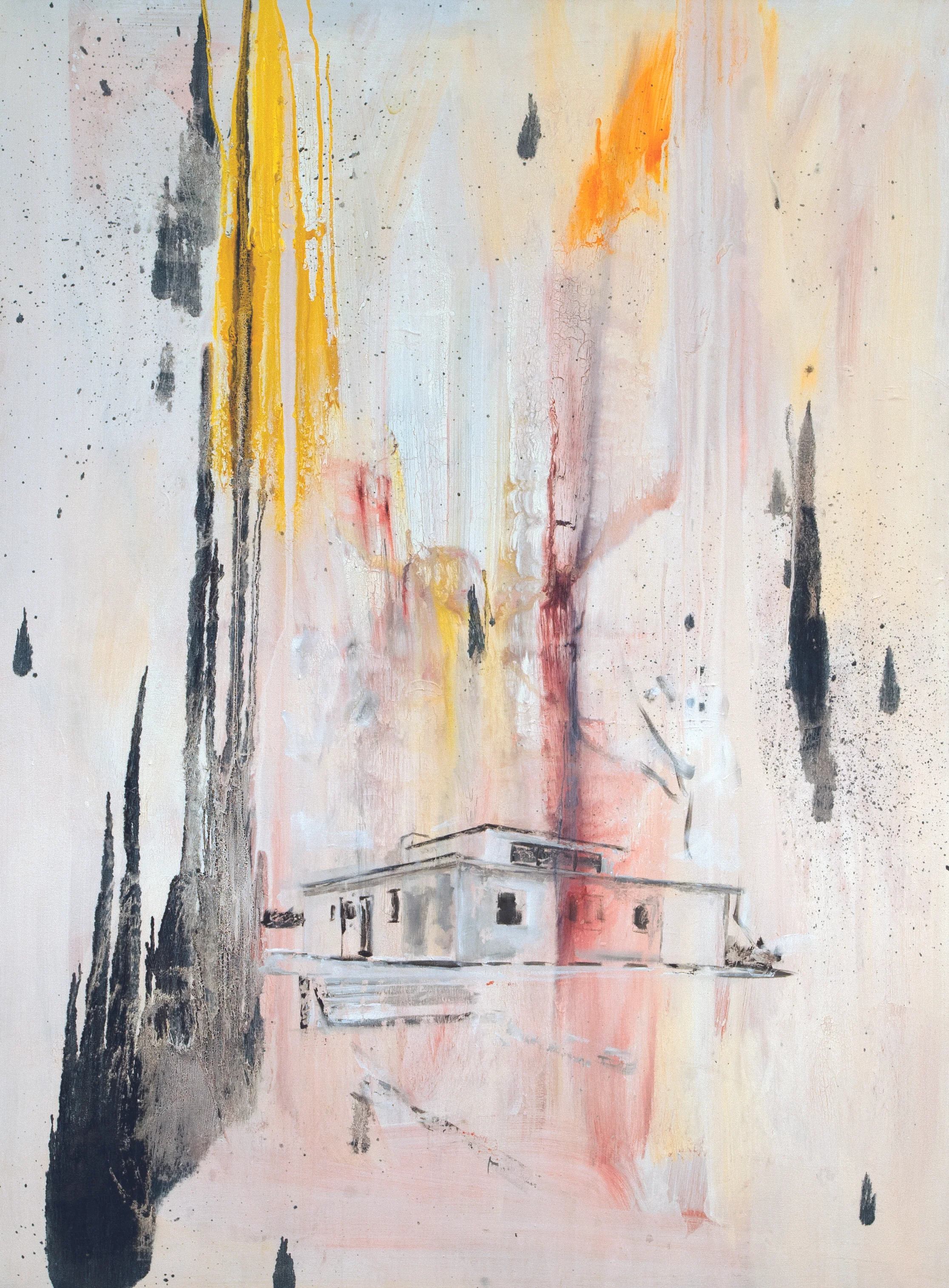 Haus am Horn, 2012, acrylic, canvas, 175 x 130 cm