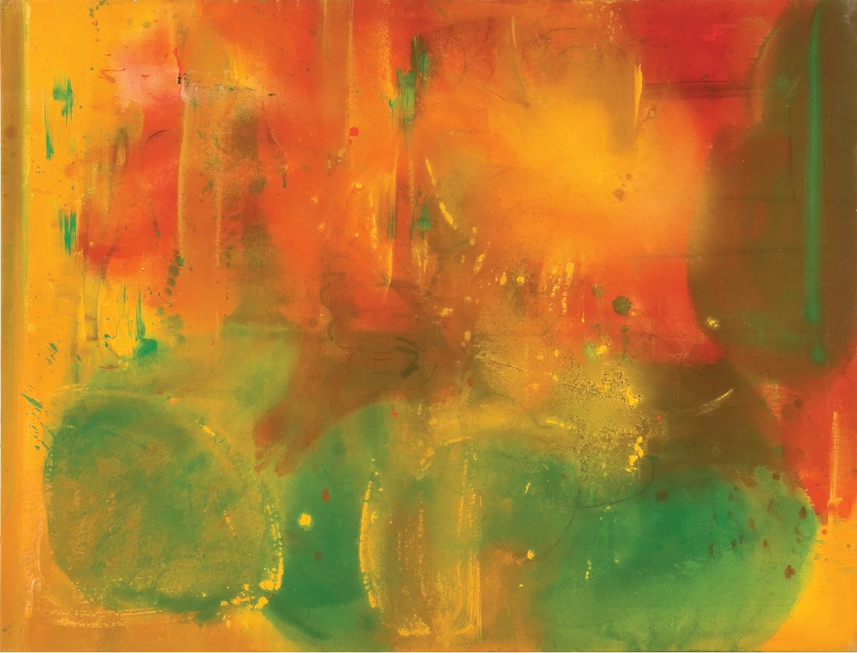 La Vegetación, 2007, oil, canvas, 130 x 170 cm