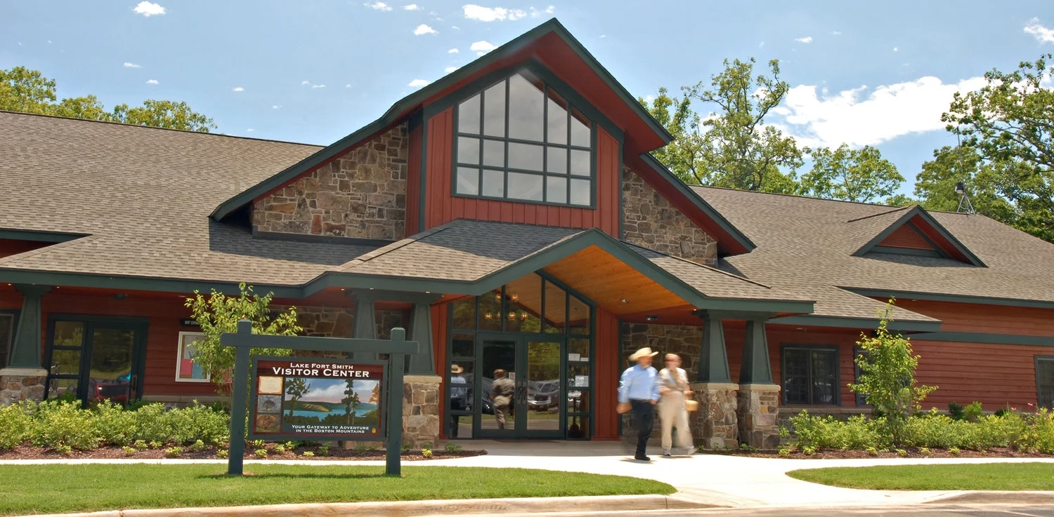 The park’s visitor center offers you an orientation to Lake Fort Smith State Park, your gateway to adventure in the Boston Mountains.
