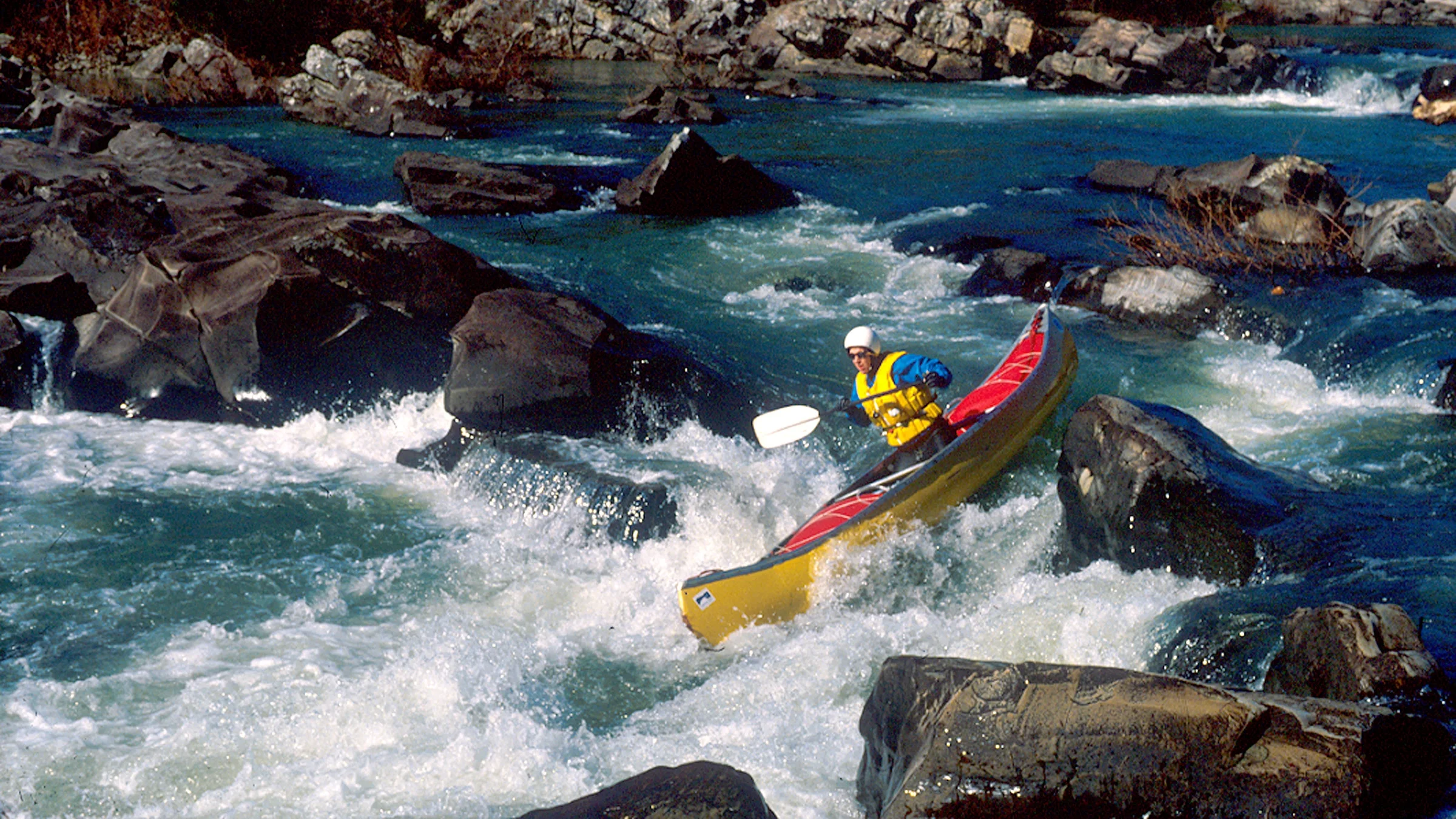 The Cossatot River has some of the state's most challenging rapids.