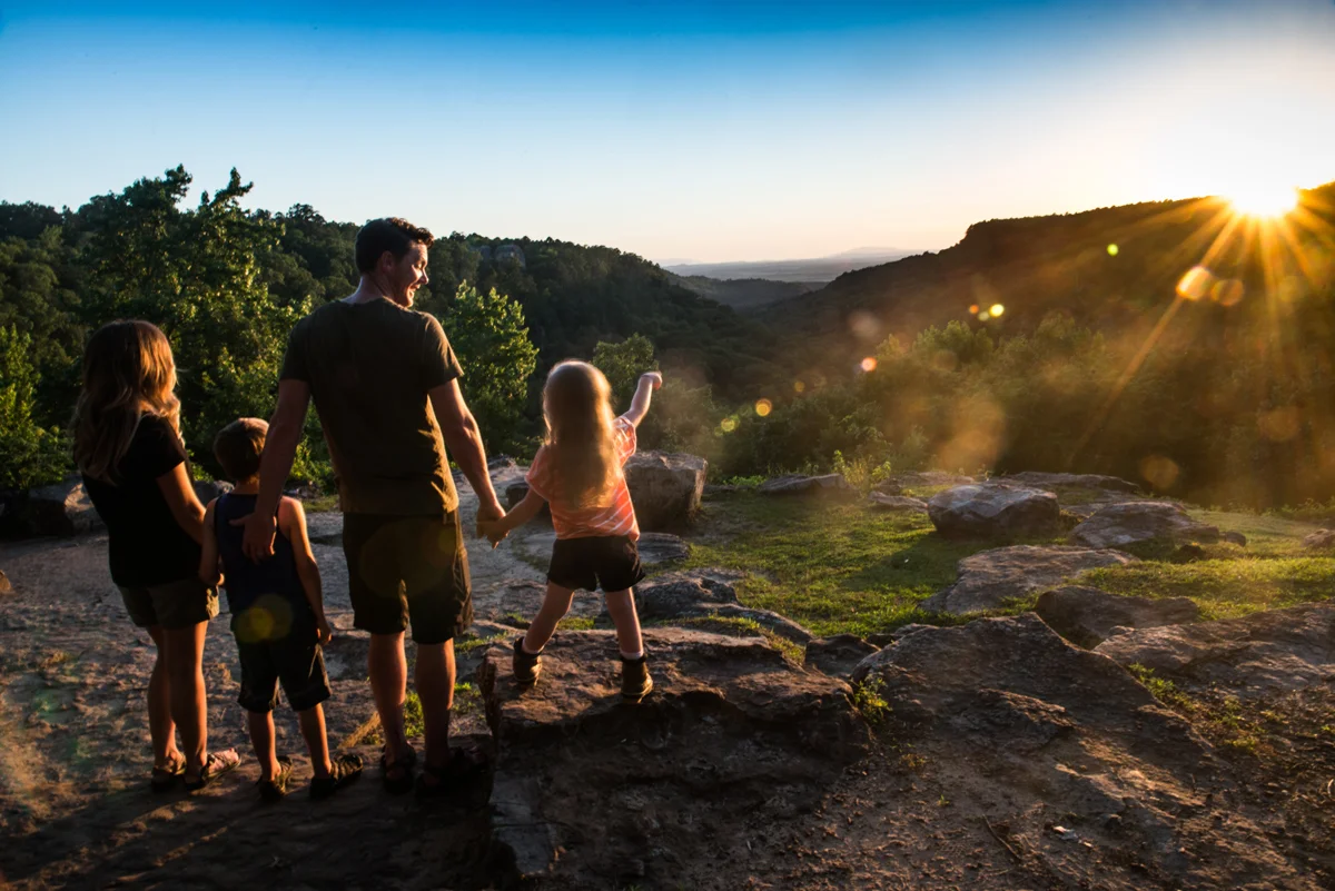 The park provides plenty of trails from which to take in the view.