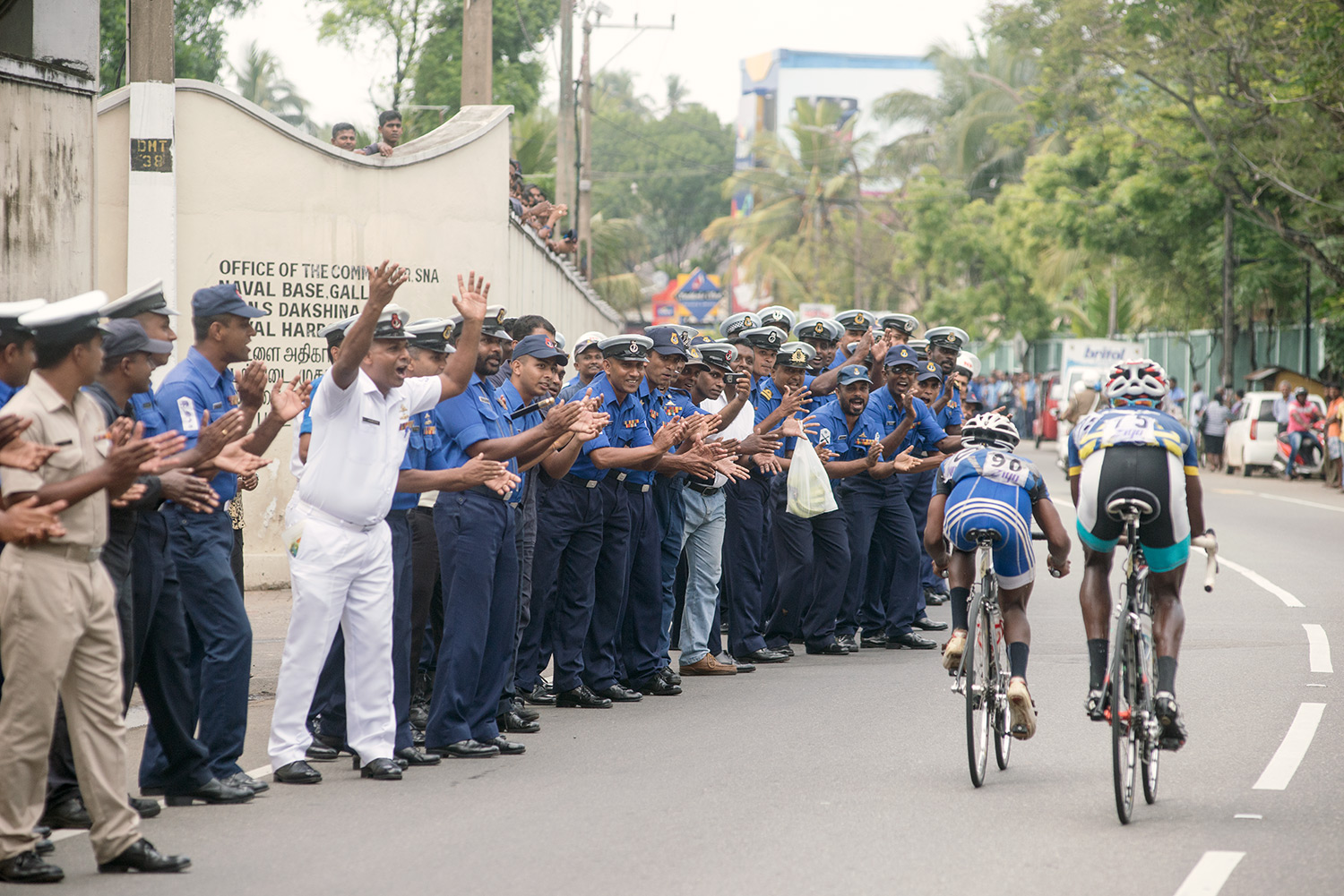 Sri Lanka's inaugural President's Race took place over three days in the run-up to the country's general election. The teams with the most backing were The Air Force, Navy, Army, Police and Ports Authority.
