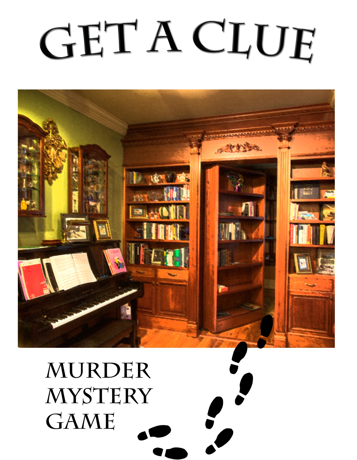 Our Classic "Clue" Murder Mystery Show at a mansion party in the 1940s. 