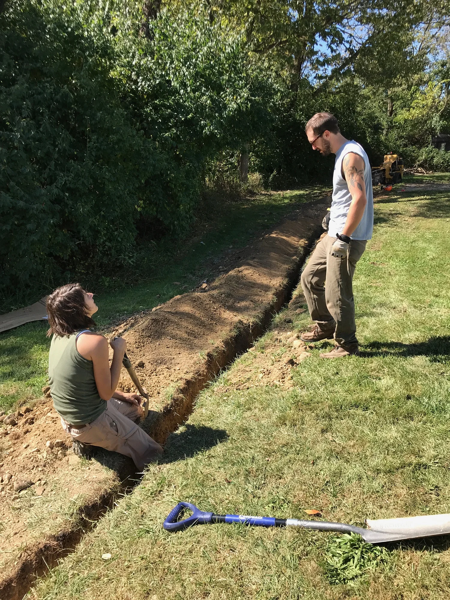 In the trenches-Julia and Gabby smaller.jpg