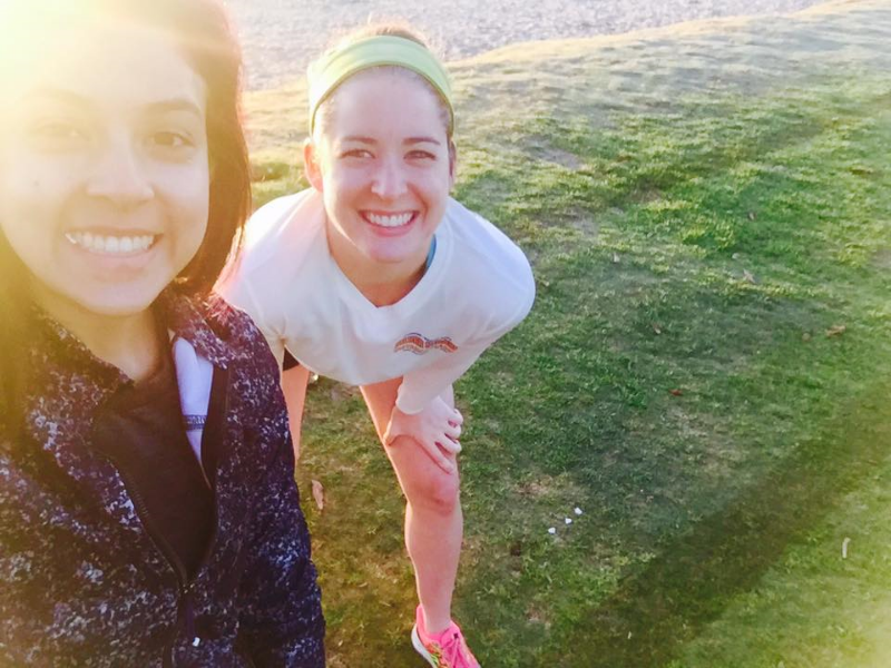 My first post-crutches run! 