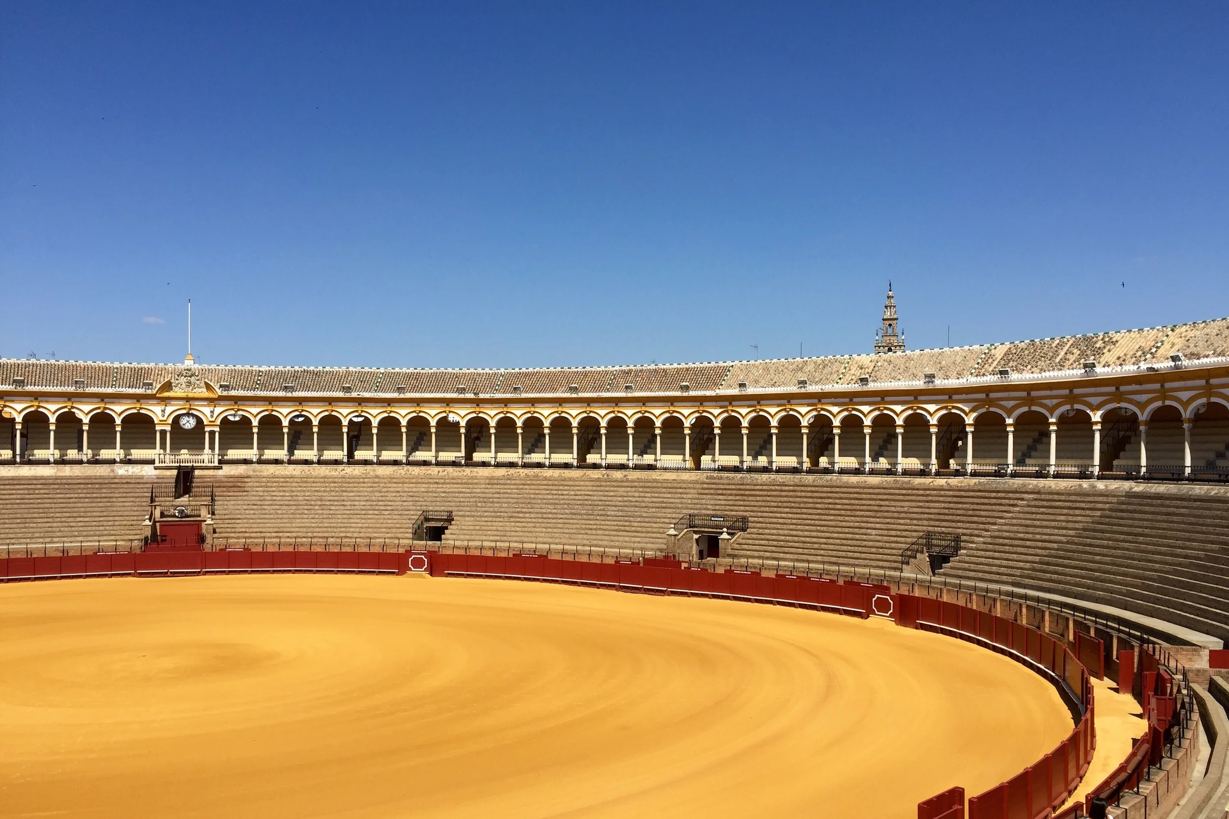 Bull ring in Sevilla