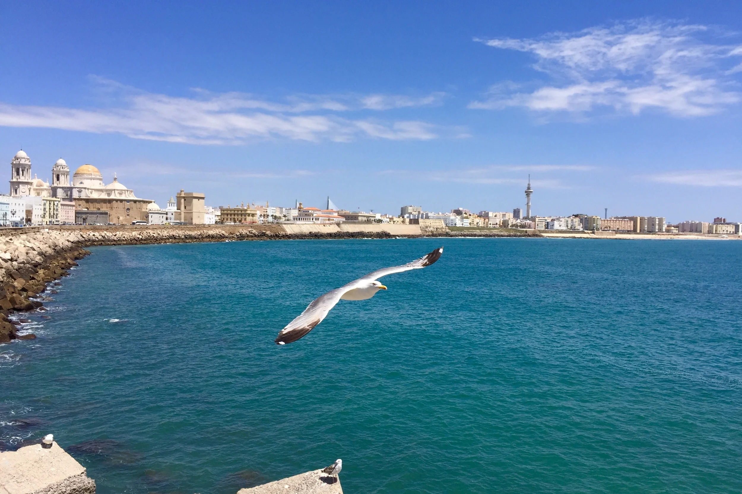 Boardwalk in Cadiz