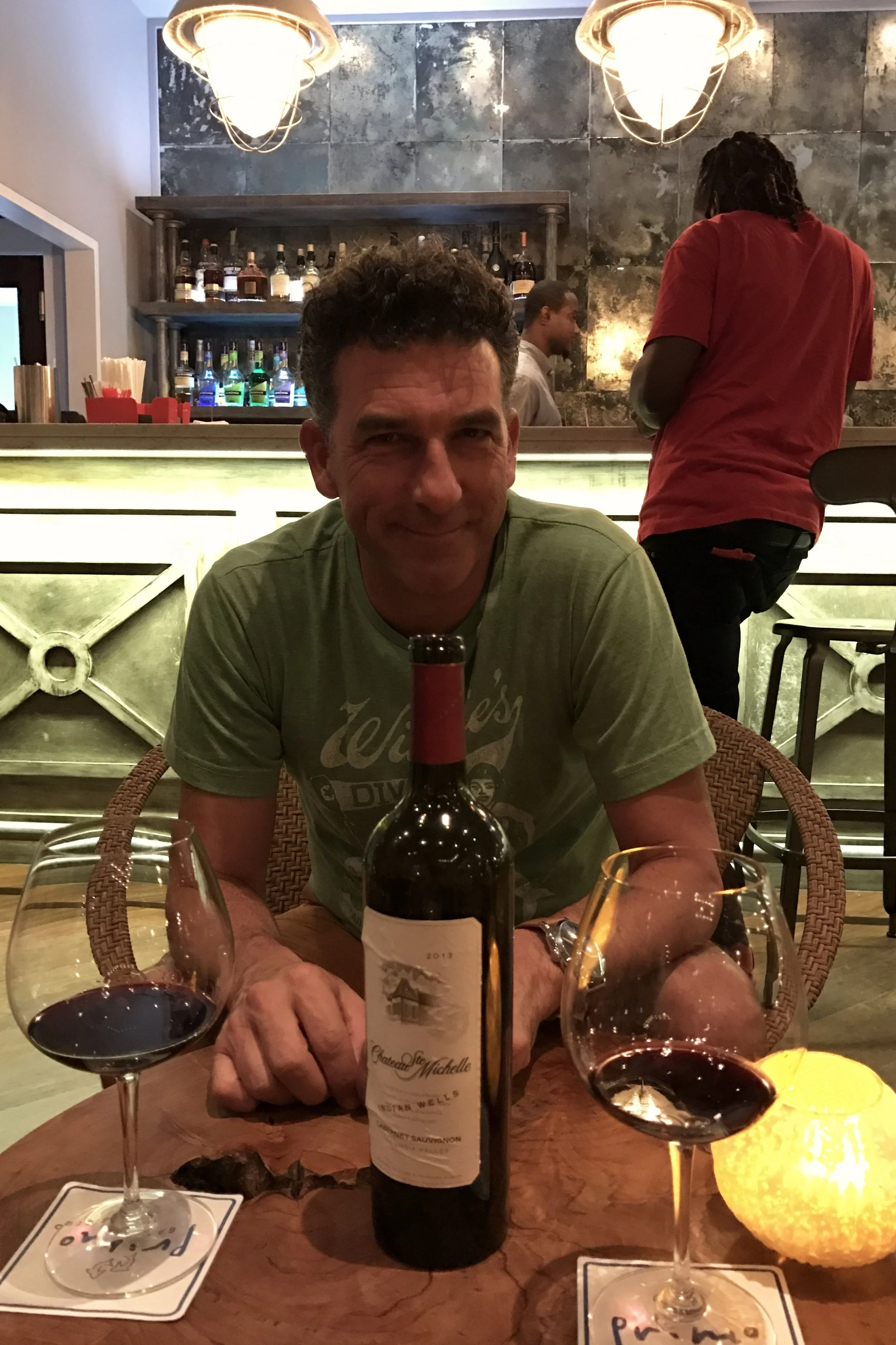Dinner at Primos, fantastic wine list