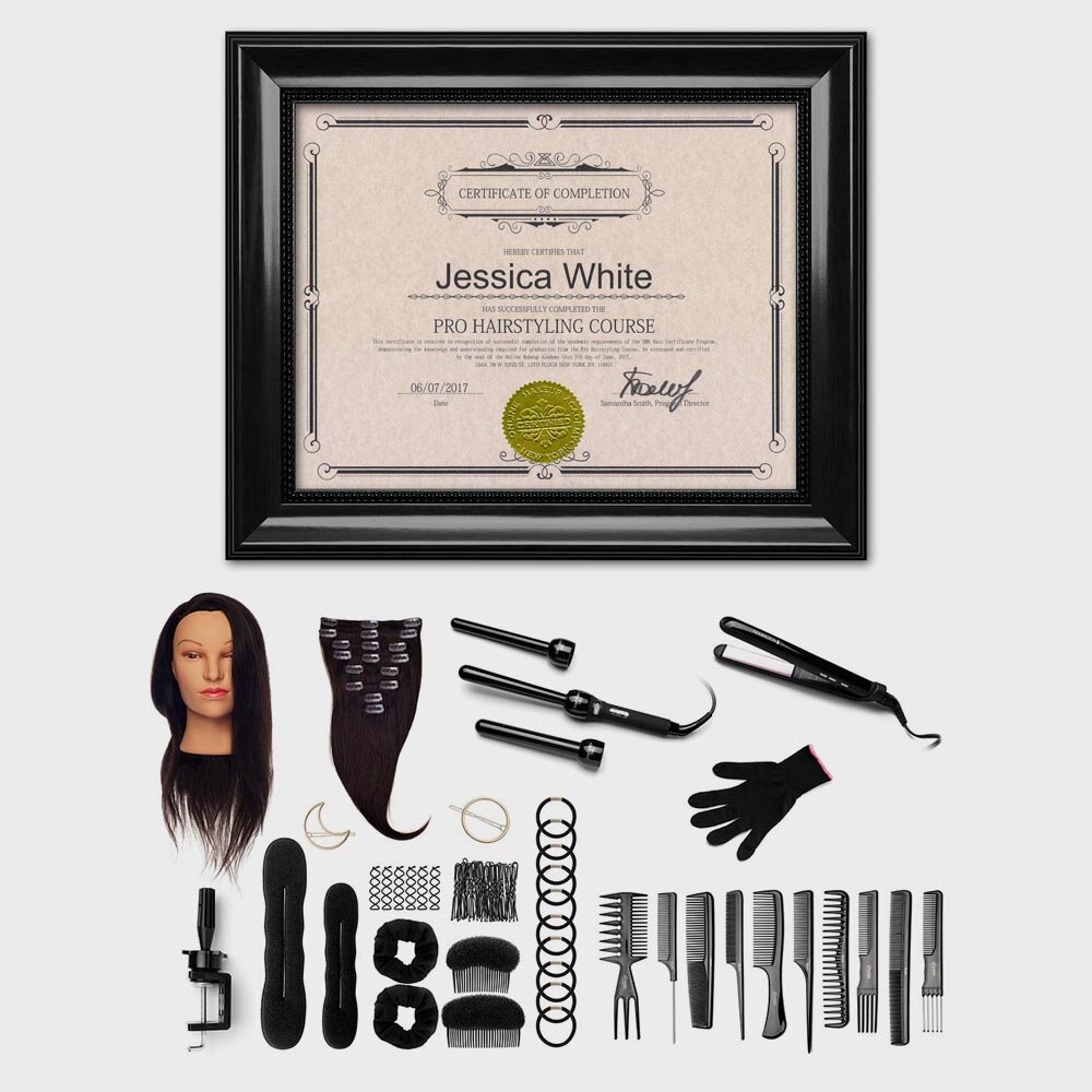 Pro Hairstyling Course - HAIR KIT IS INCLUDED