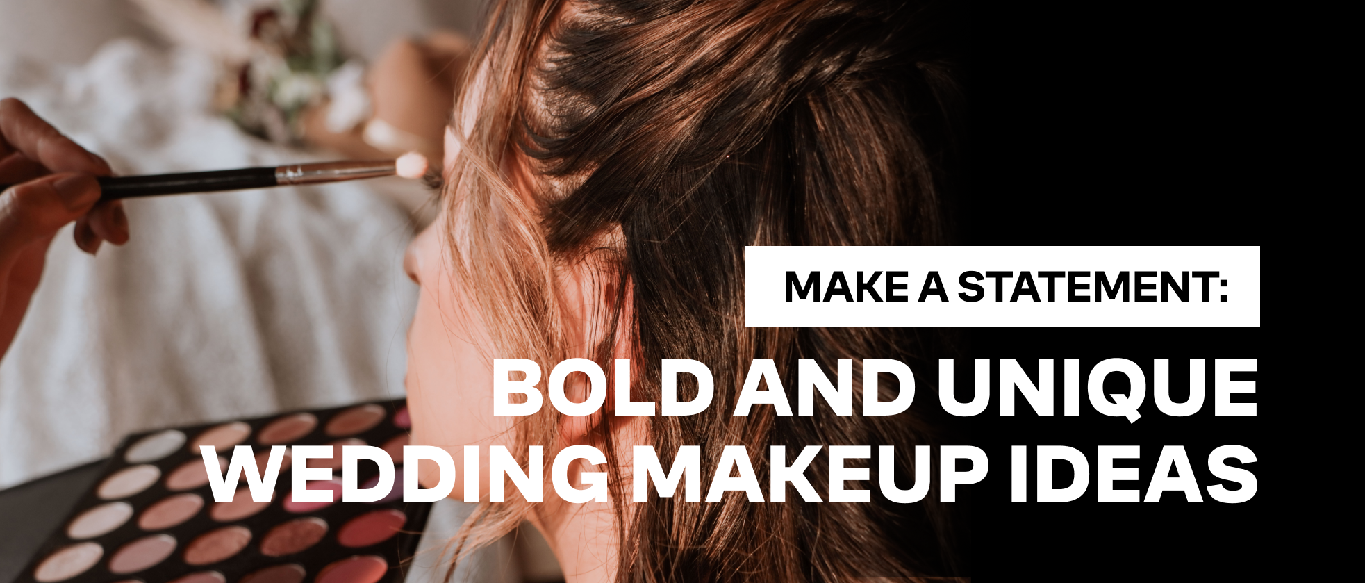 Bold And Unique Wedding Makeup Ideas