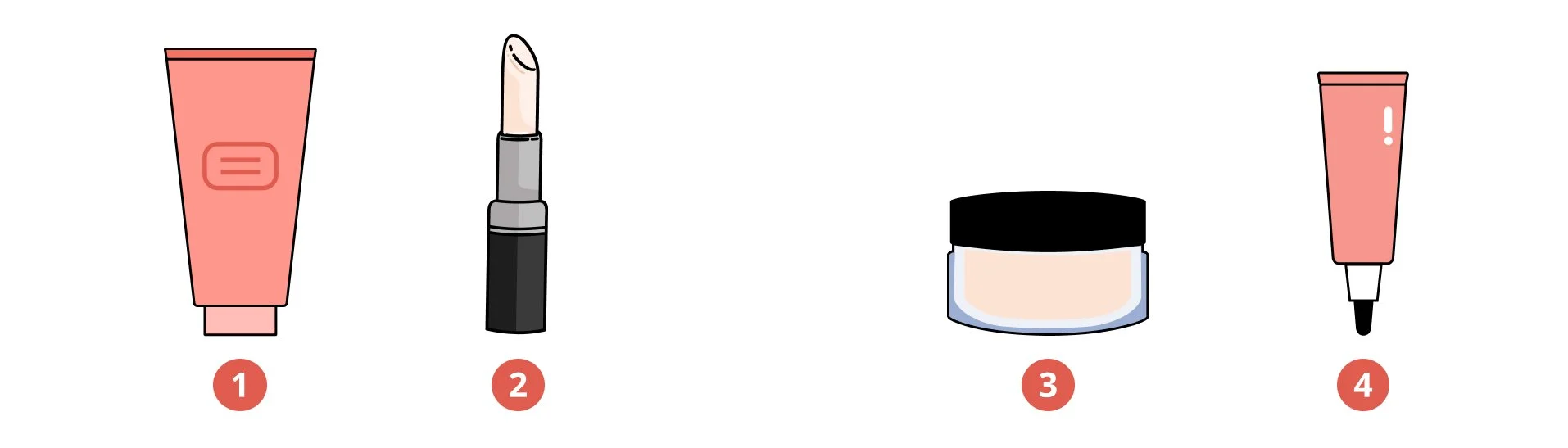 the order to apply eyeshadows