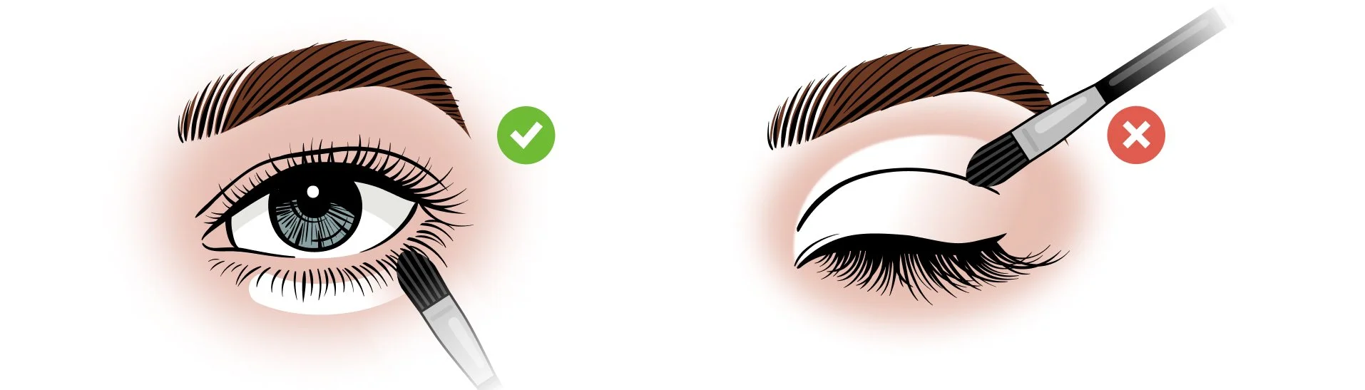 mistakes when applying concealer under eye area