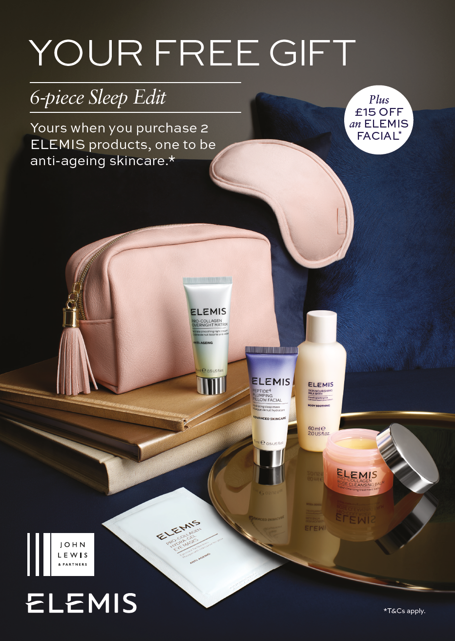 john lewis elemis offers