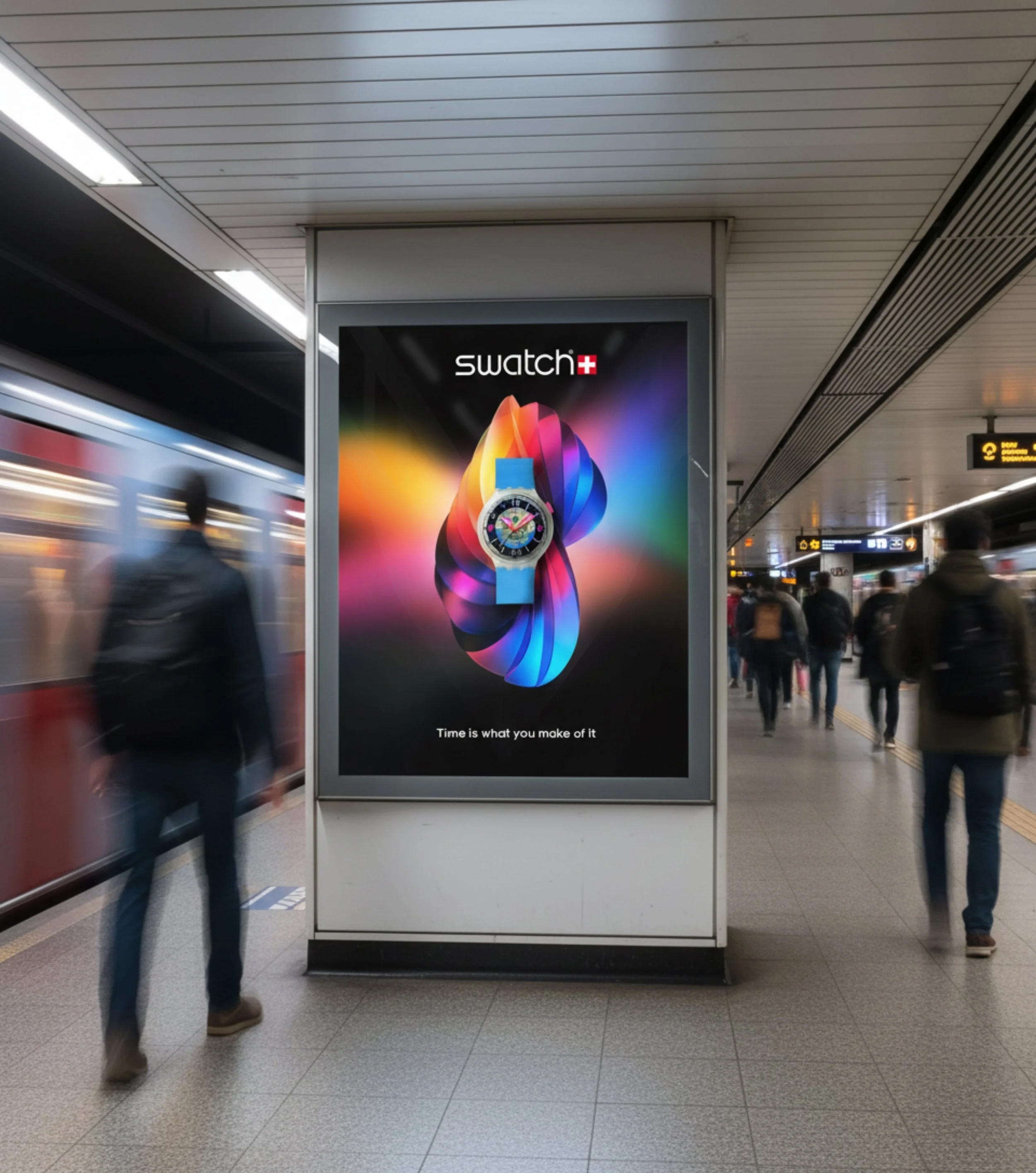 ART DIRECTION / OOH ADVERTISING /SWATCH