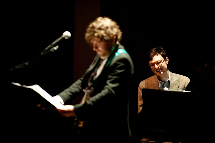 Timo and Gabriel Kahane from 13.14 LM performance