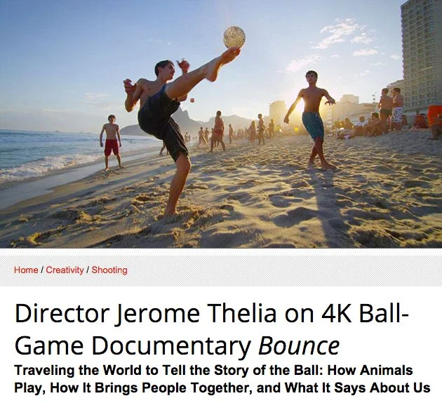 Interview with Jerome by Bryant Frazer of Studio Daily.